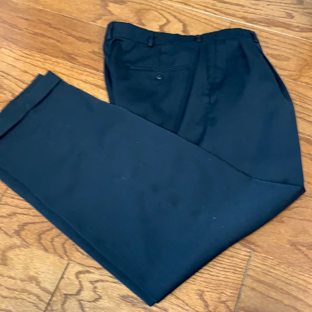 Haggar 34/32 black pants